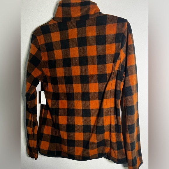 Women's Classic-Fit Long-Sleeve Quarter-Zip Polar Fleece Pullover Jacket Size S - Picture 5 of 7